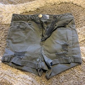 RSQ Sunset High Rise Jean Shorts size 5